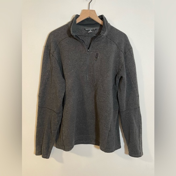 Kuhl Other - Kuhl Men's Interceptr 1/4 Zip Fleece Jacket Sweater Gray Size XL Soft Comfort
